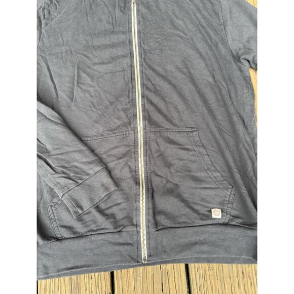 Marine Layer Men's Afternoon Hoodie Size Medium Gray Outdoor Hiking - Picture 5 of 7